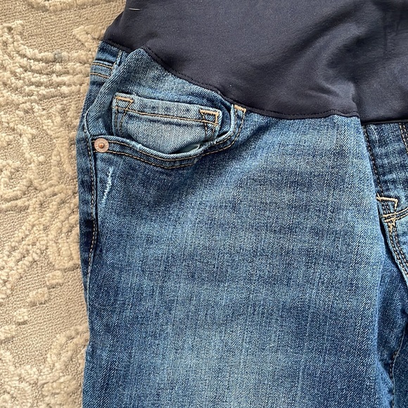 Old Navy Maternity Full Panel Skinny Jeans Size 6 Regular - Picture 4 of 4